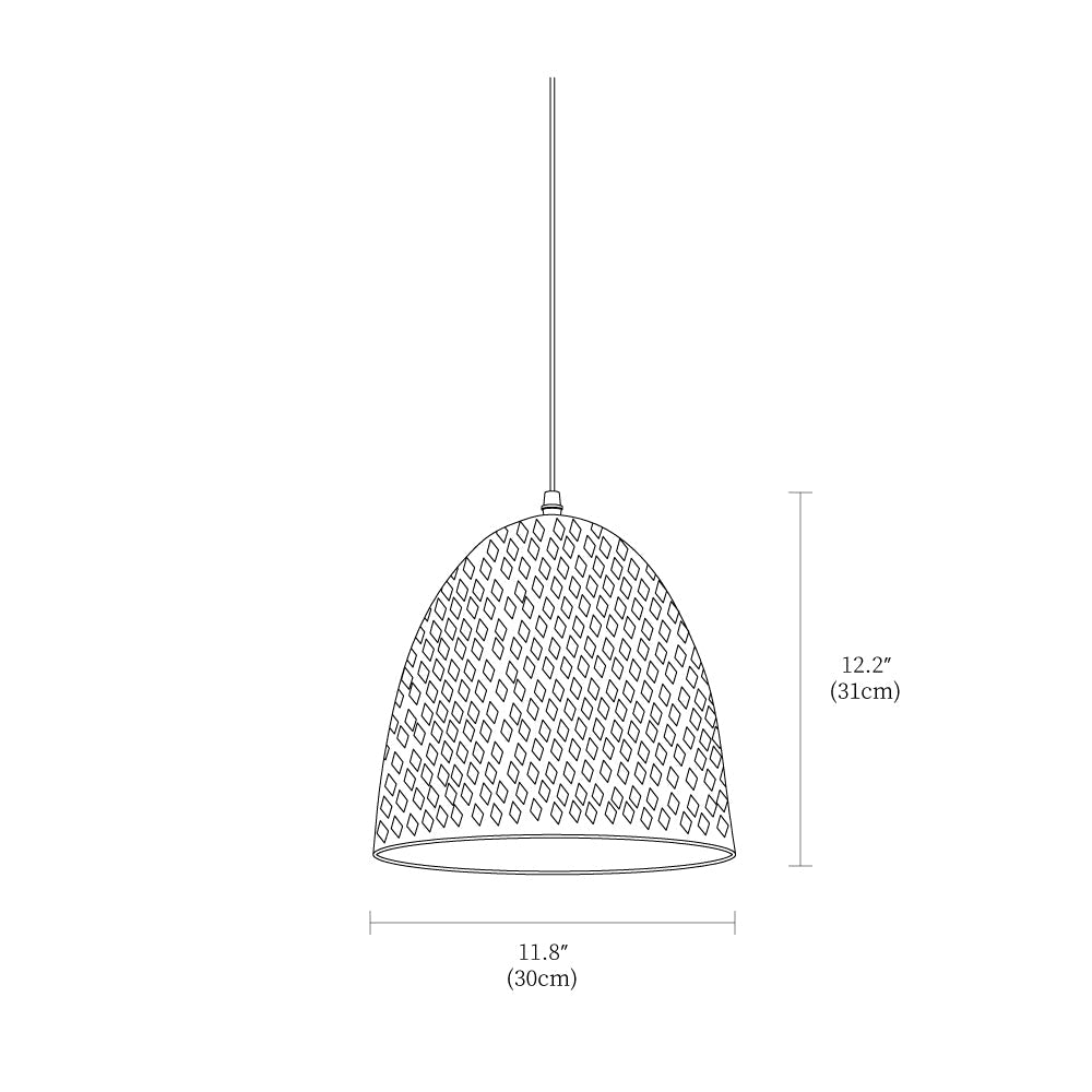 Crosby Metal Pendant Light