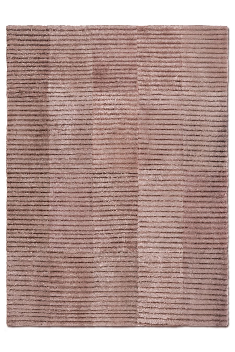 THICK STRIPES - Sculpted Shearling Rug - Homelosophy, view 2