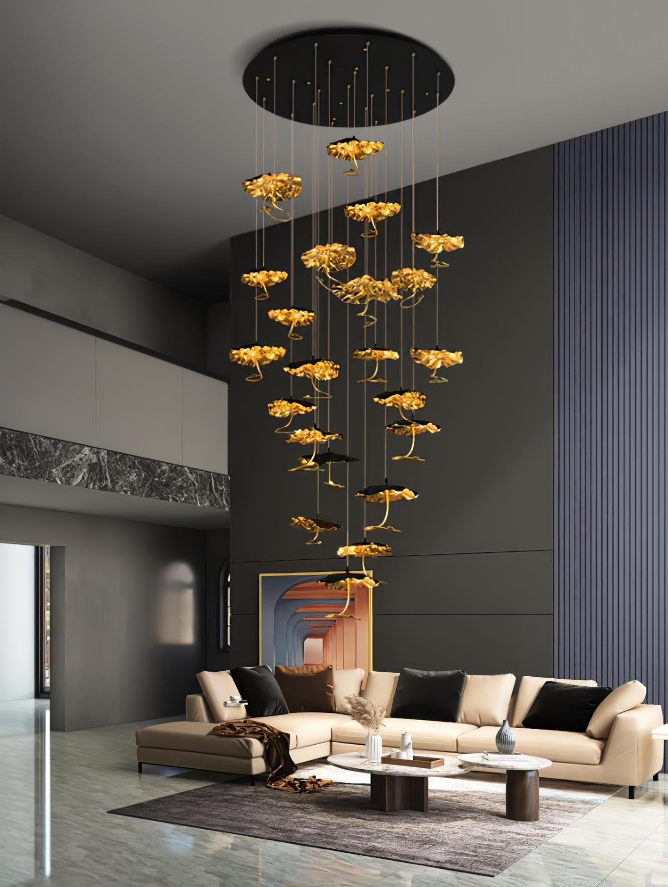 DIY Aviary Constellation Chandelier
