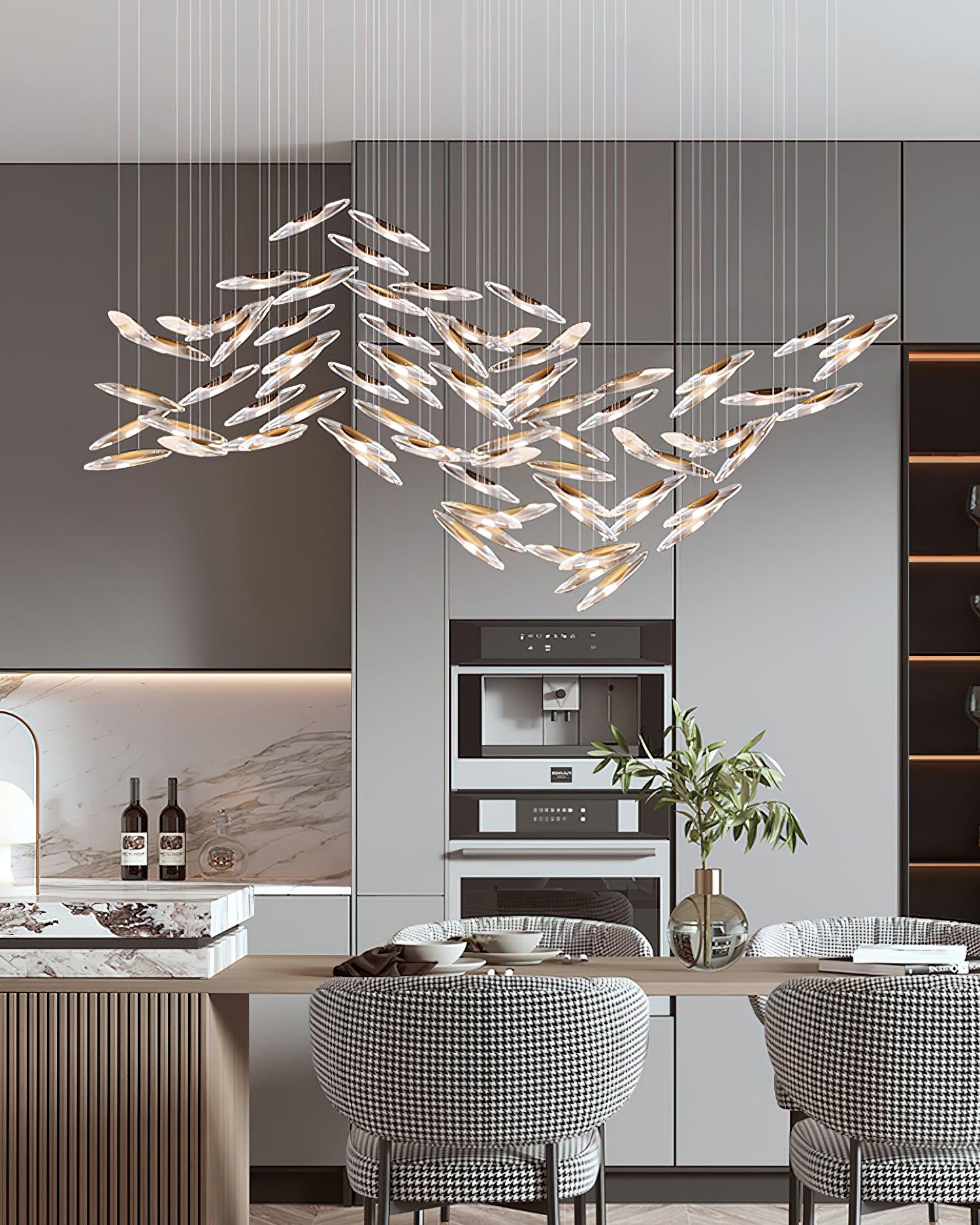 DIY Moonlight Whispers Chandelier