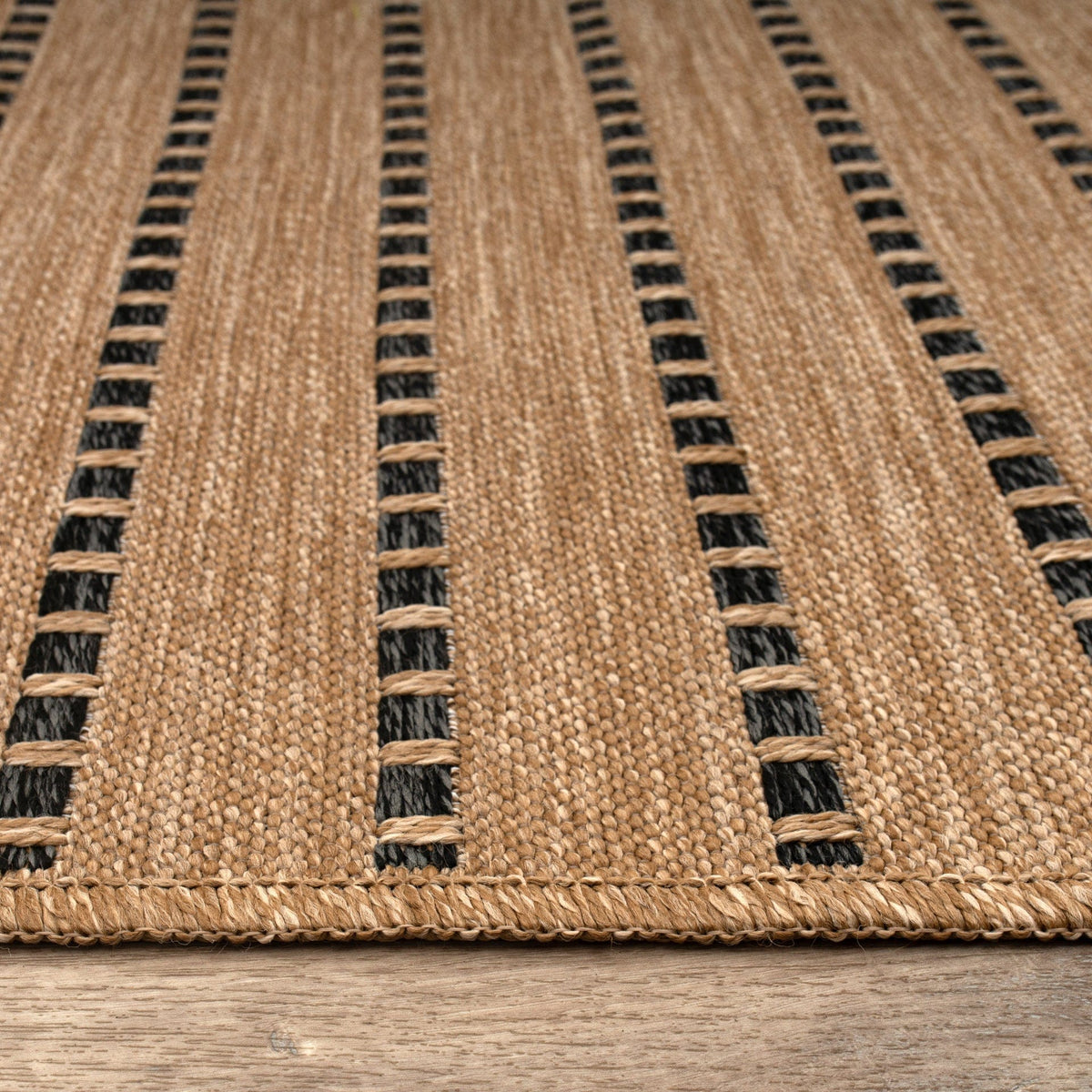 East Green Ottenby Dashed Stripe Outdoor Area Rug