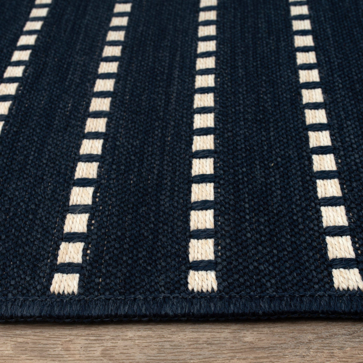 East Green Ottenby Dashed Stripe Outdoor Area Rug