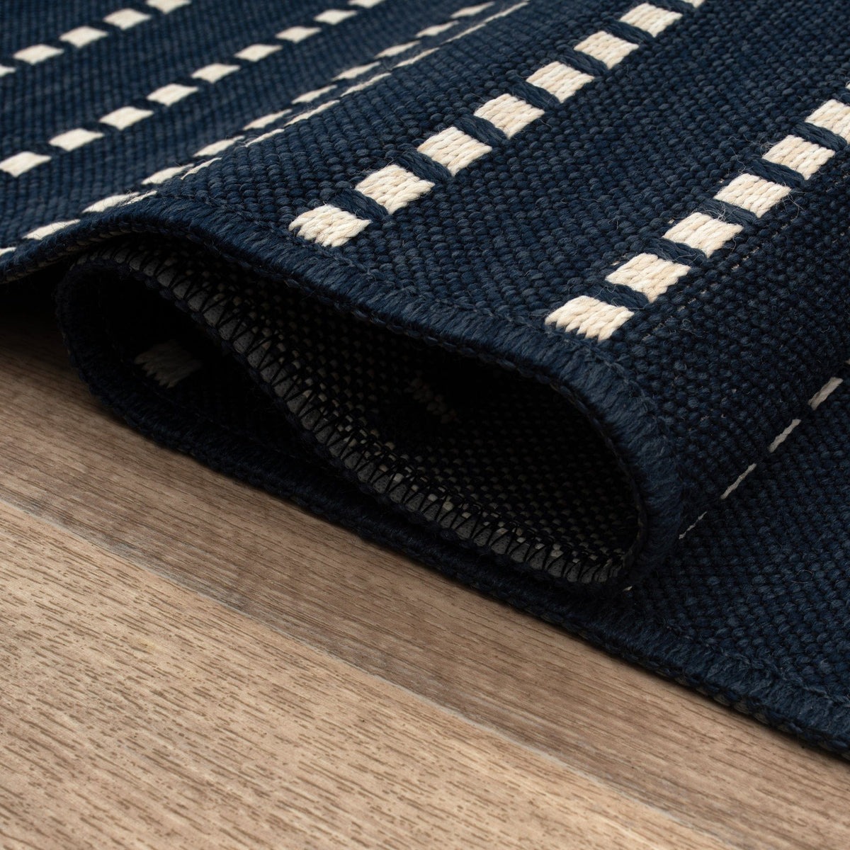 East Green Ottenby Dashed Stripe Outdoor Area Rug