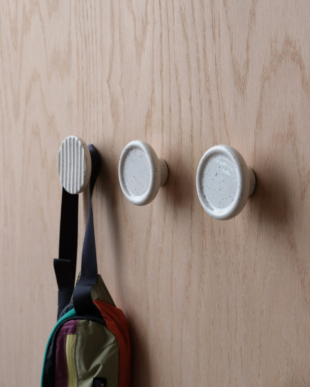 Sequence coat hook - Fluted - Misewell, view 12