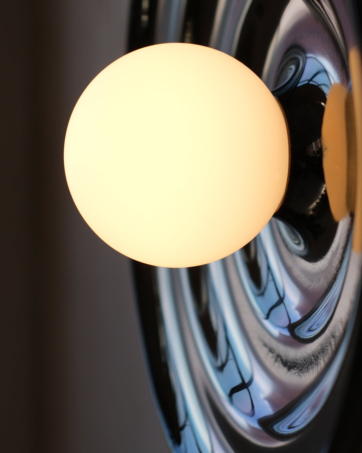 Ripple Bowl Sconce - Misewell, view 8