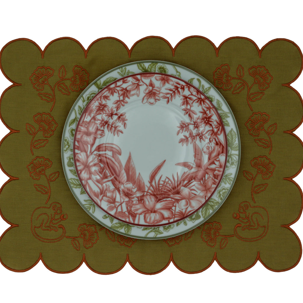 Earthen Pine Placemat - Set of 4