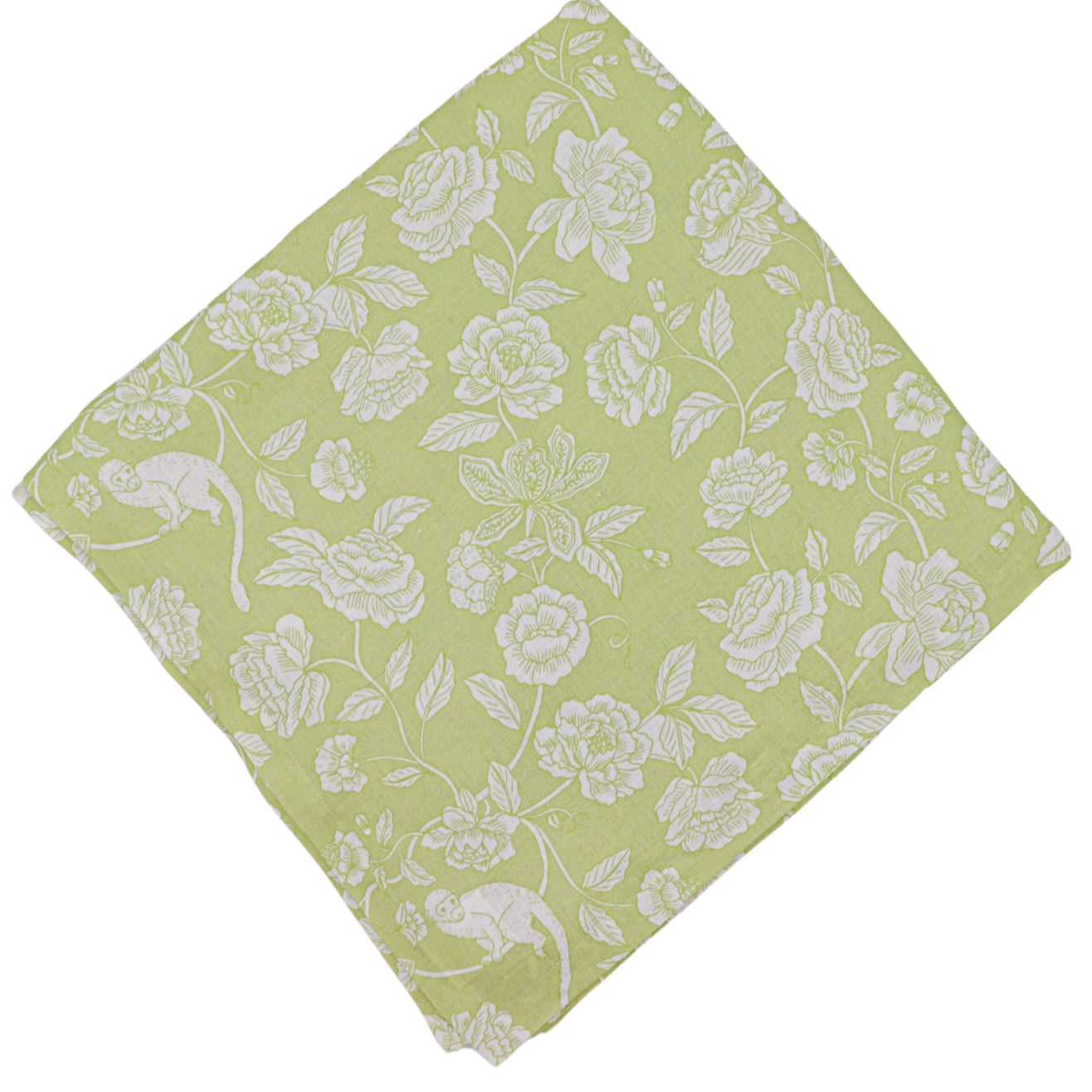 100% Premium Linen - Eden Flora Parlour Tablecloth