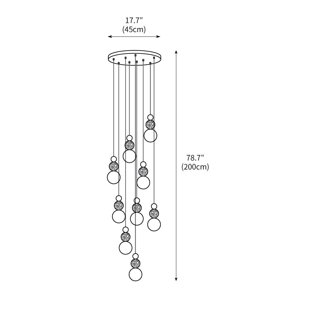 Elara Duo Pendant Lamp 4.3"