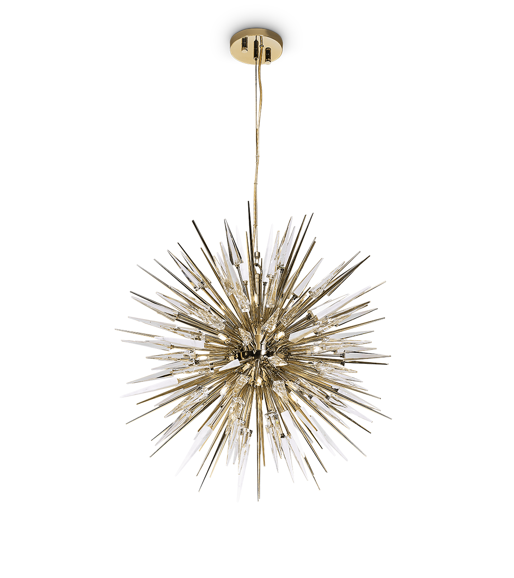Explosion Marble Suspension Light by Luxxu – view 3