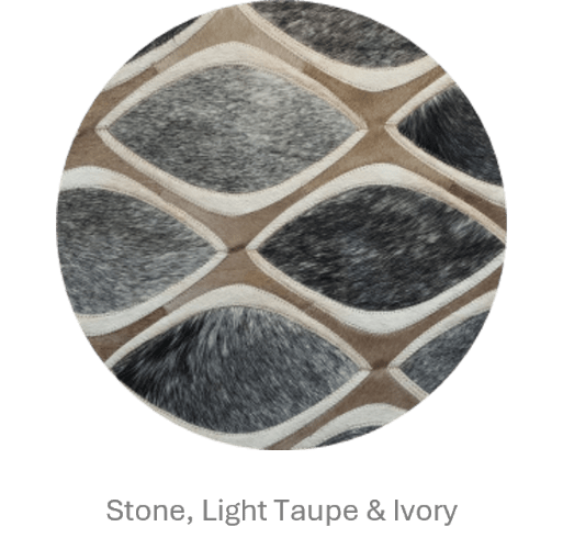 EYE CAT – Contemporary Custom Rug in Cowhide - Homelosophy, view 9