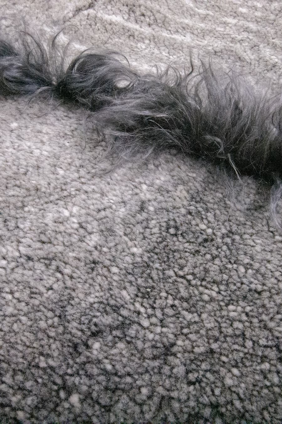 FUNKY STRIPES – Shearling Fur Rug for Cozy Bedrooms - Homelosophy, view 3