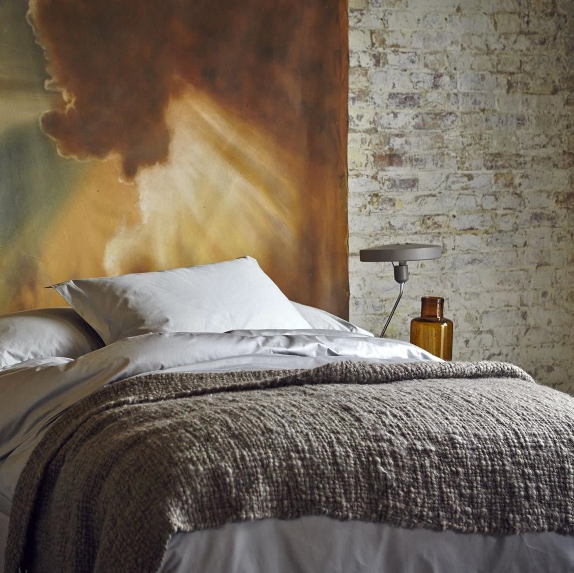 Flame Chunky Wool Blanket - Homelosophy, view 12
