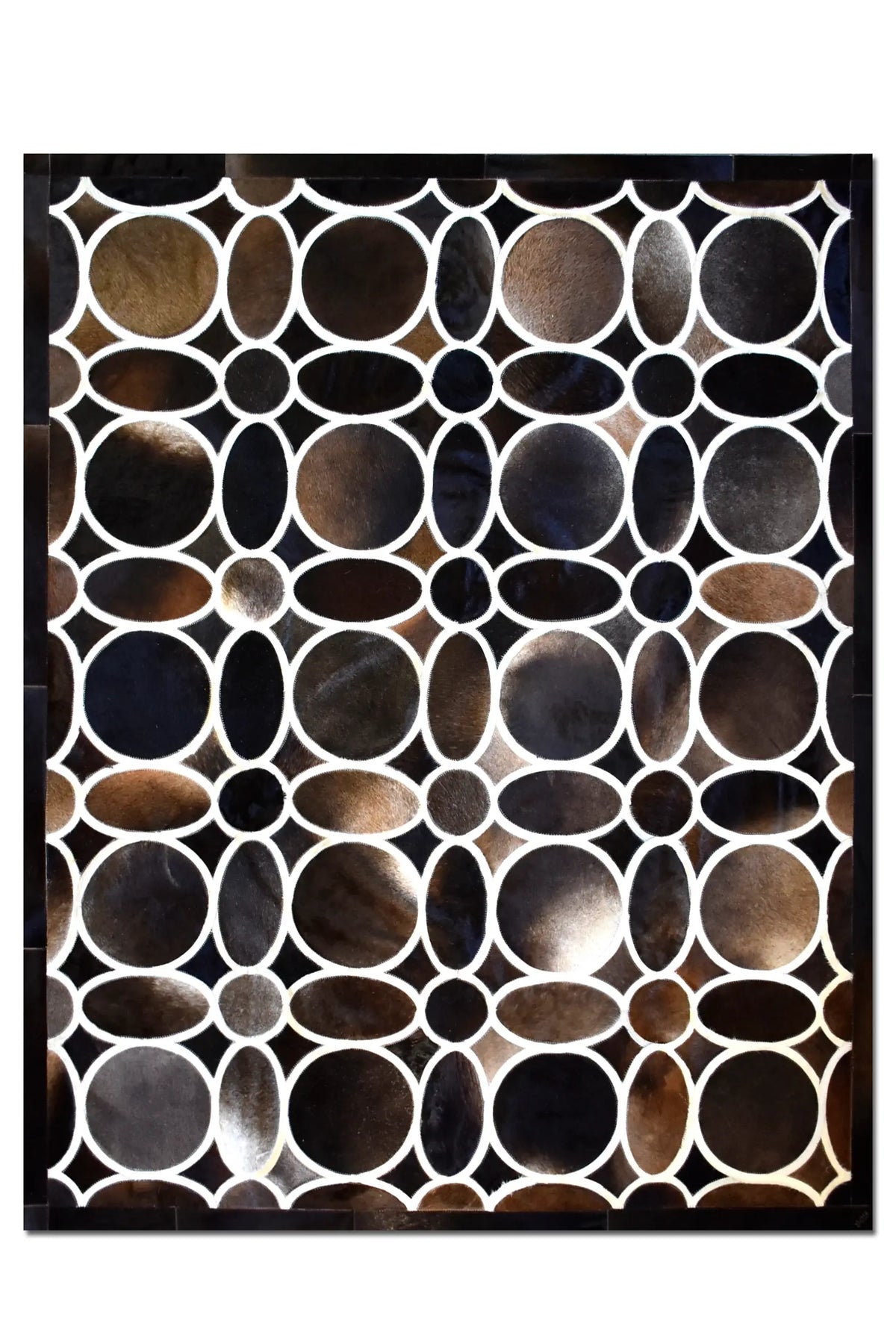 FLOWER – Designer Cowhide Carpet for Bedrooms - Homelosophy, view 2
