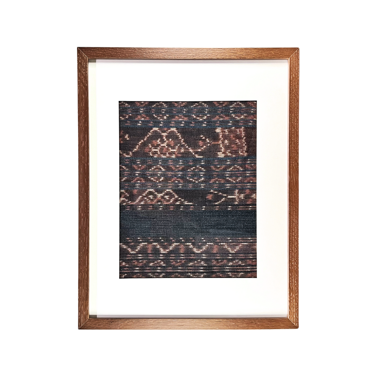 Framed Vintage Ikat IV - Source by Studio Skara