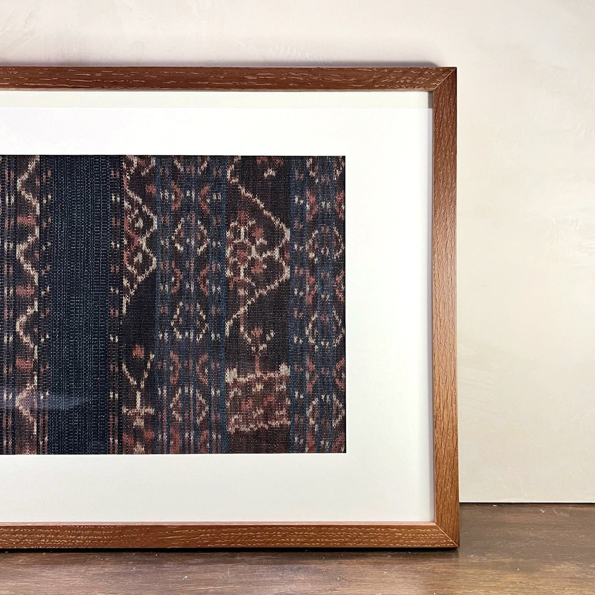 Framed Vintage Ikat IV - Source by Studio Skara, view 4
