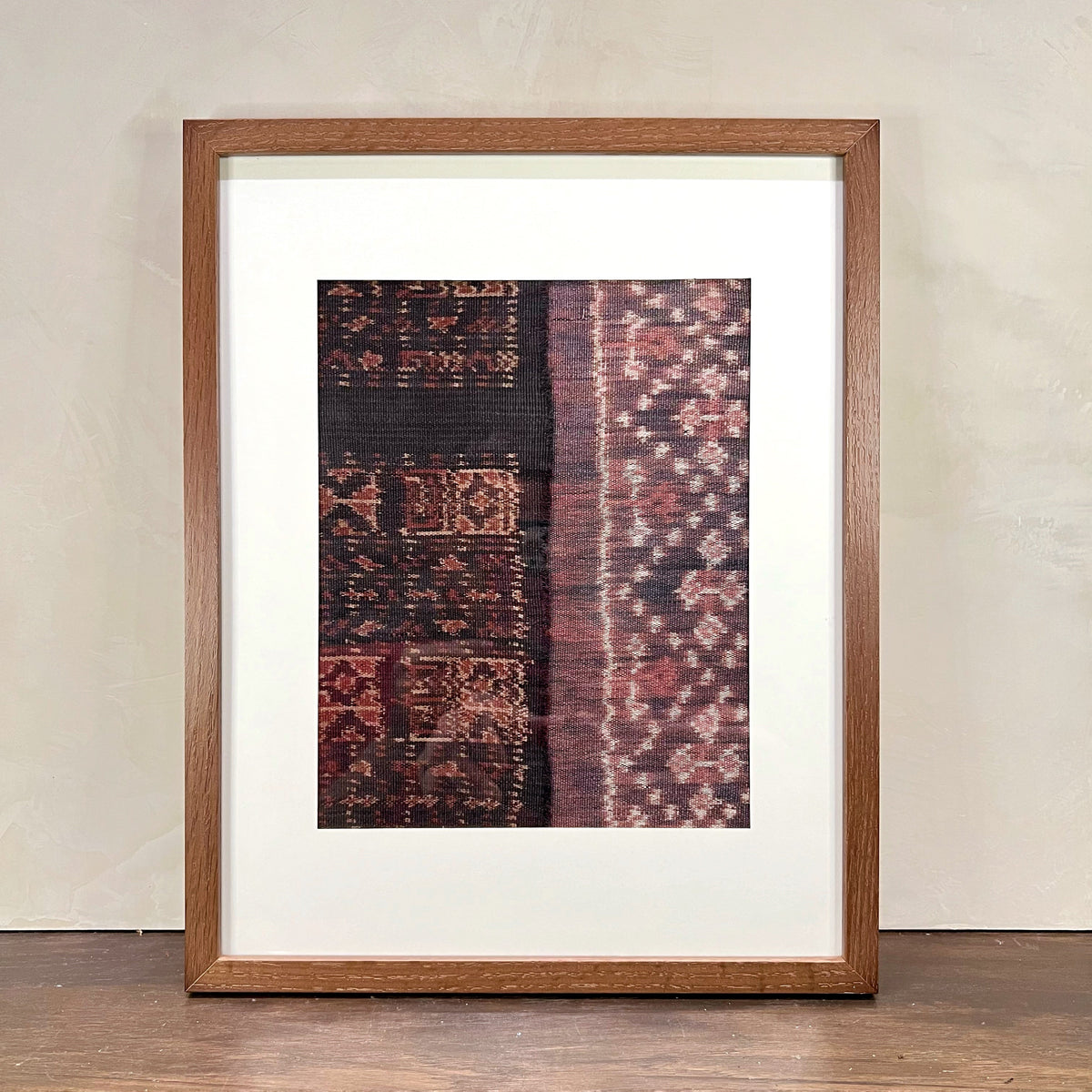 Framed Vintage Ikat I - Source by Studio Skara, view 3