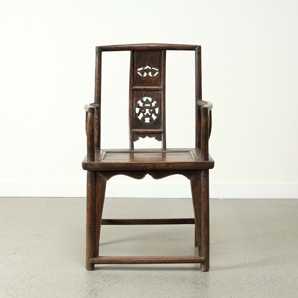 Antique Southern Official's Hat Chair 22.4x17.7x39.4H