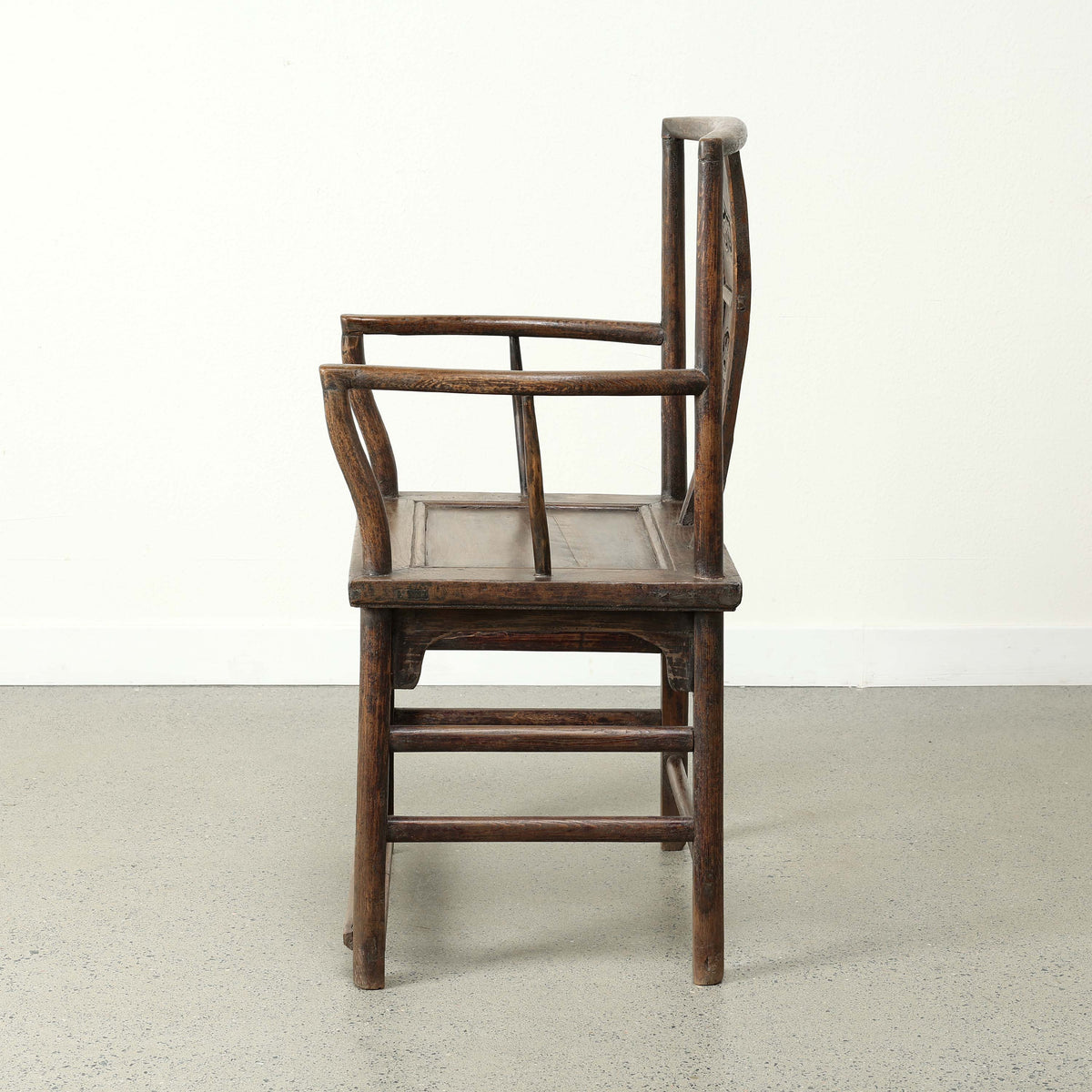 Antique Southern Official's Hat Chair 22.4x17.7x39.4H