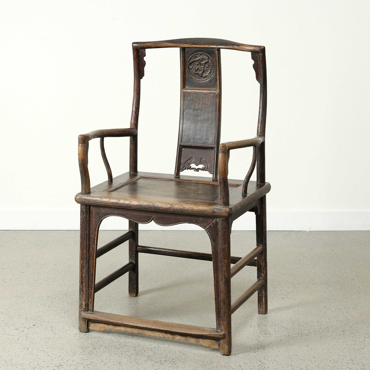 Antique Southern Official's Hat Chair 22x17.7x39.4H