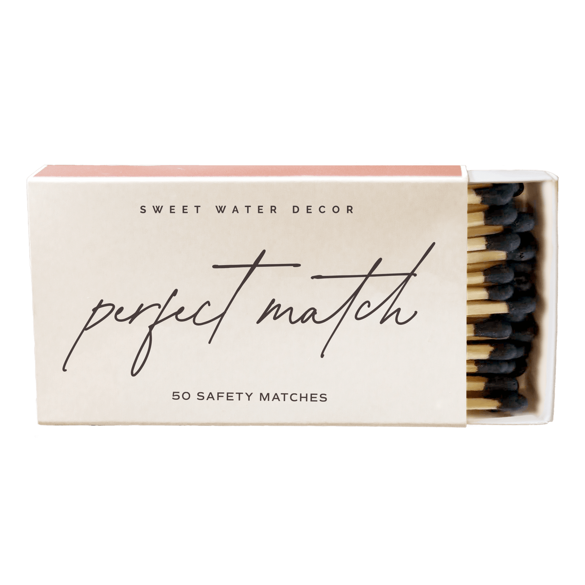 Perfect Match Matchbox Set - 50 Count - Sweet Water Decor