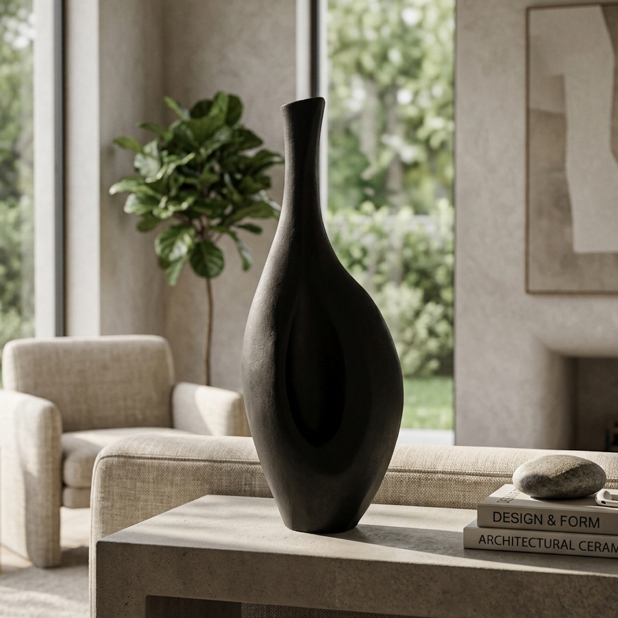 Waizu Vessel In Black