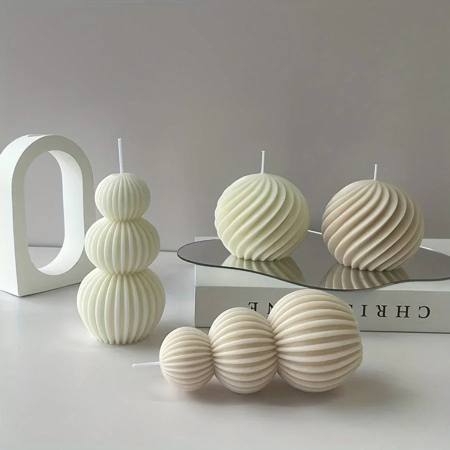 Glass Candle - Sandalwood Scented