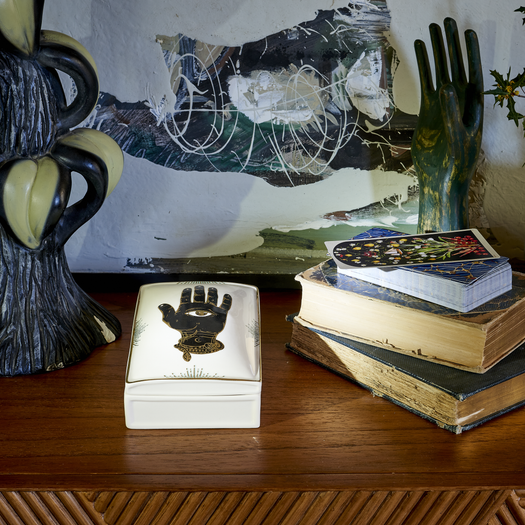 Hamsa Ceramic Box - Source by Studio Skara, view 6