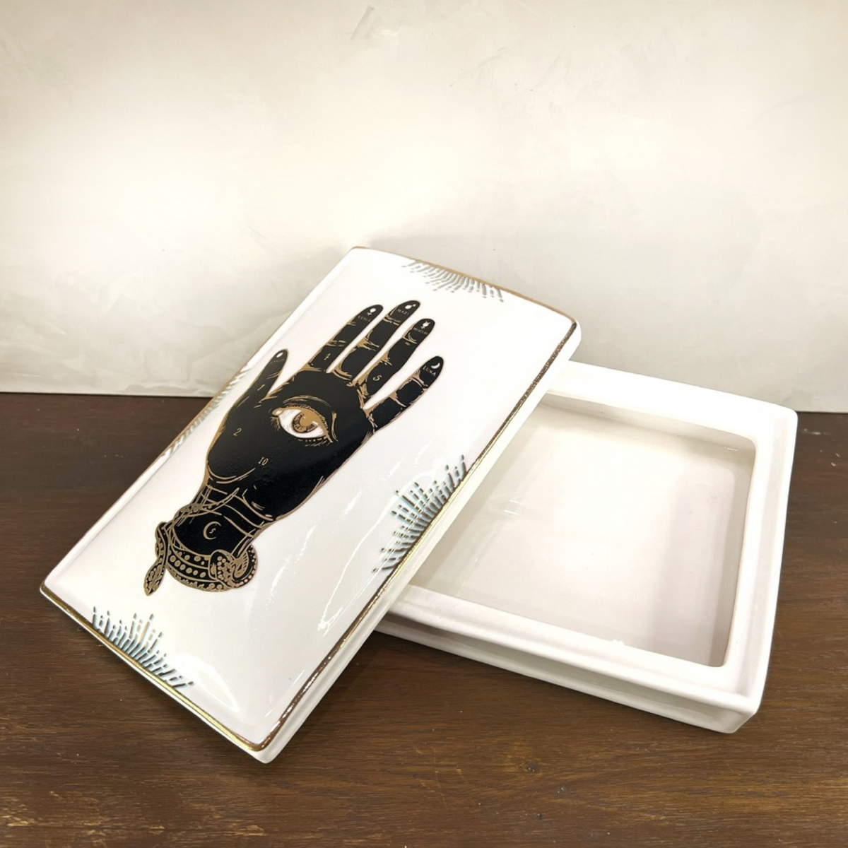 Hamsa Ceramic Box - Source by Studio Skara, view 4
