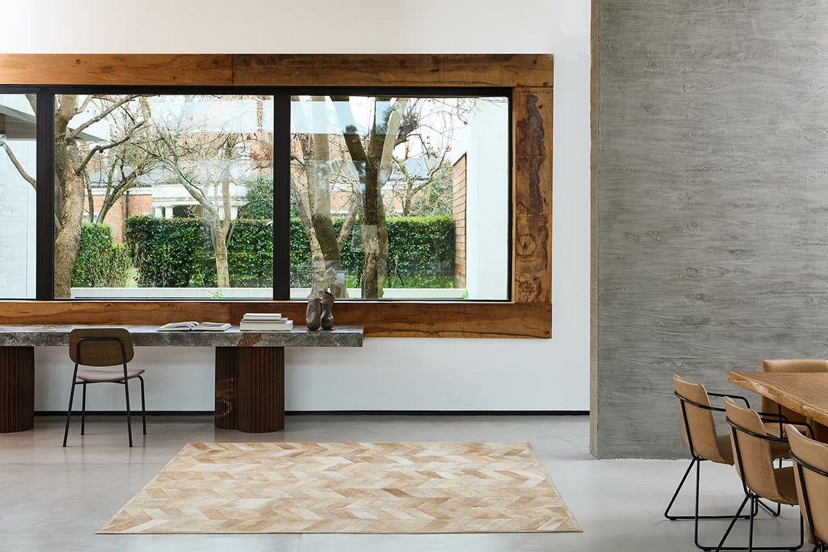 HERRINGBONE - Animal Pattern Rug - Homelosophy, view 10