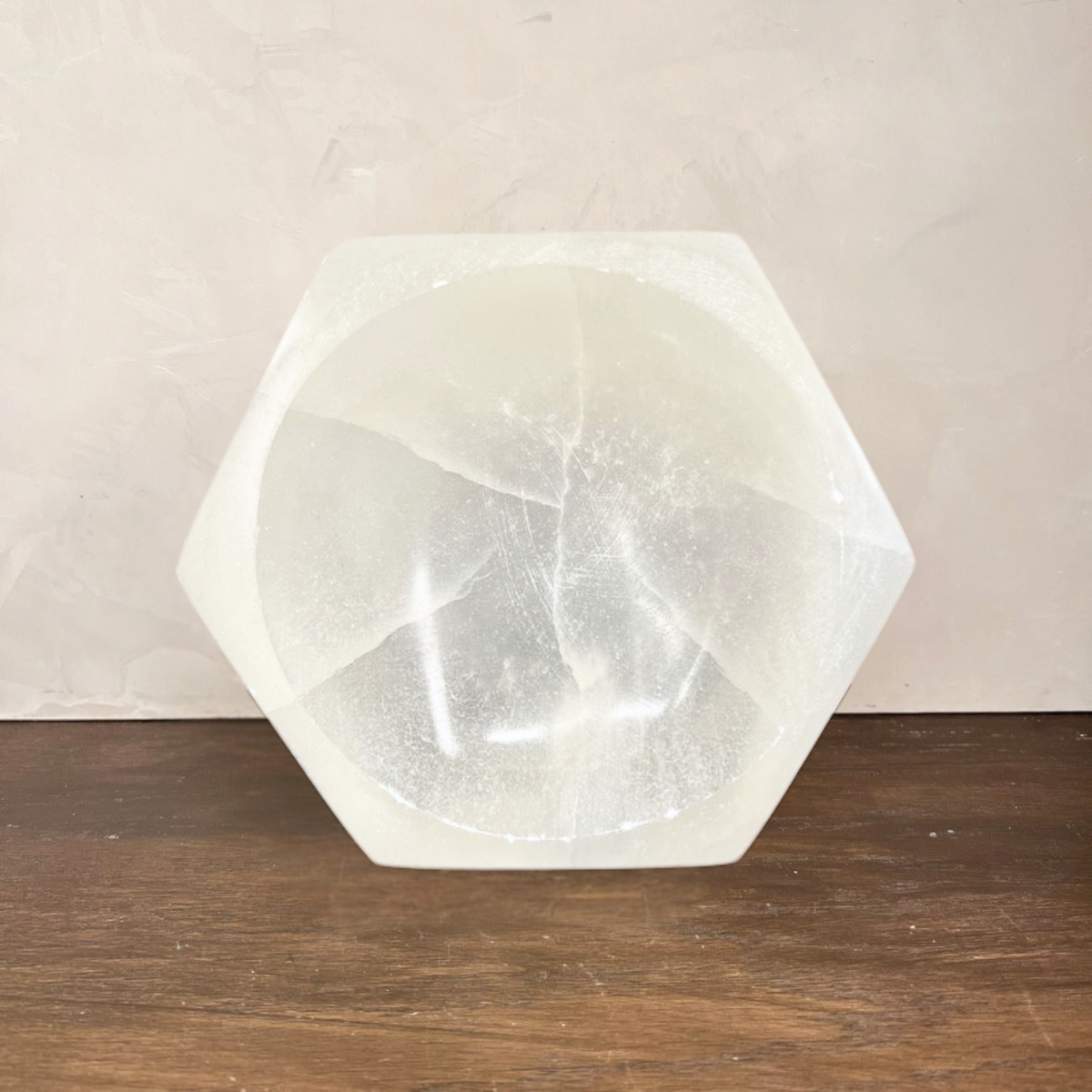 Hex Selenite Dish - Source by Studio Skara, view 3