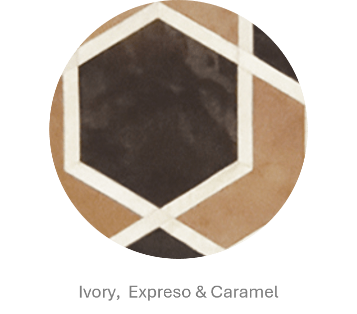 HEXAGON – Modern Patterned Rug in Organic Hide - Homelosophy, view 10