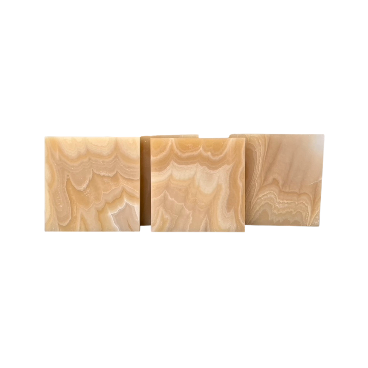 Honey Onyx Coasters - Source by Studio Skara