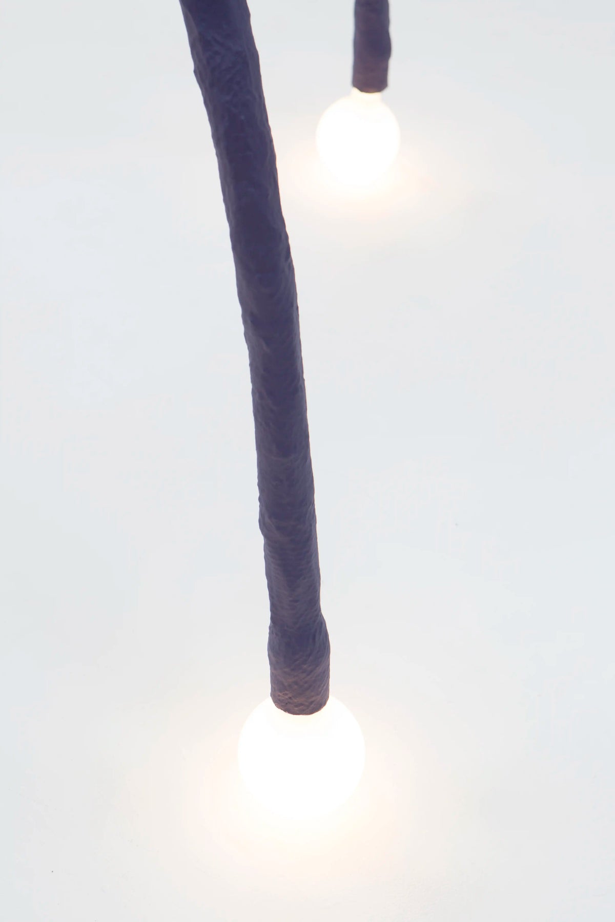Experimental Purple Floor Lamp - IC-13 by Studio Josha
