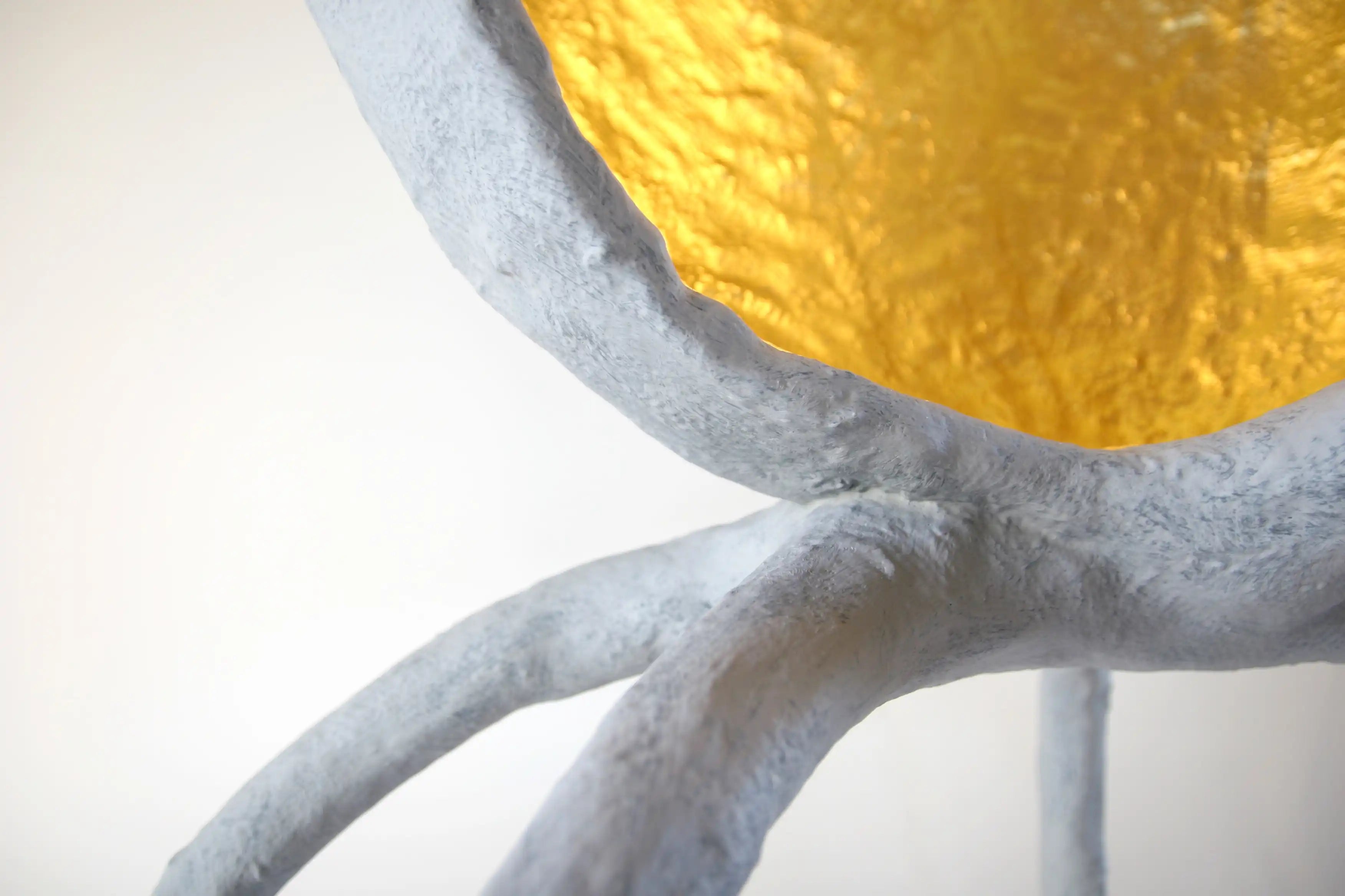 Maximalist White Floor Lamp - IC-17 by Studio Josha