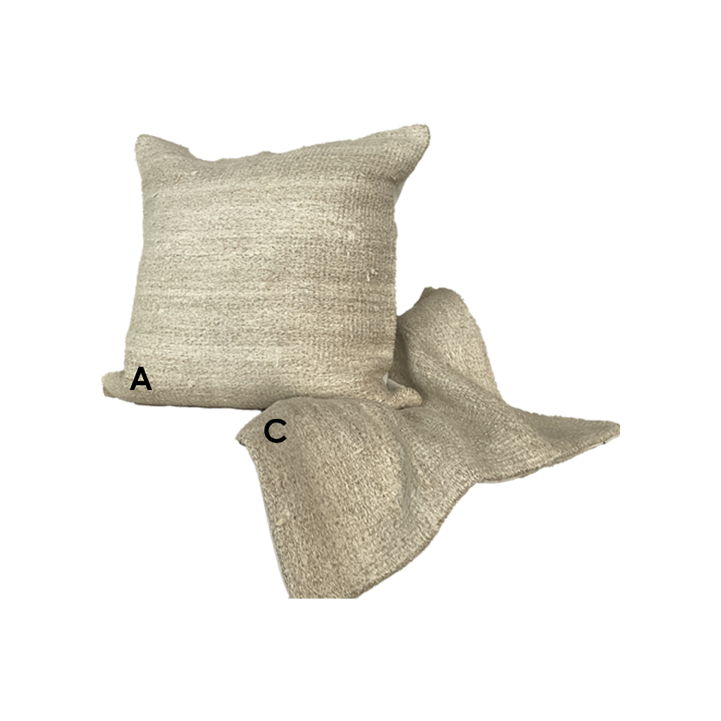 Vintage Woven Pillow #LO.1011 - Source by Studio Skara, view 3