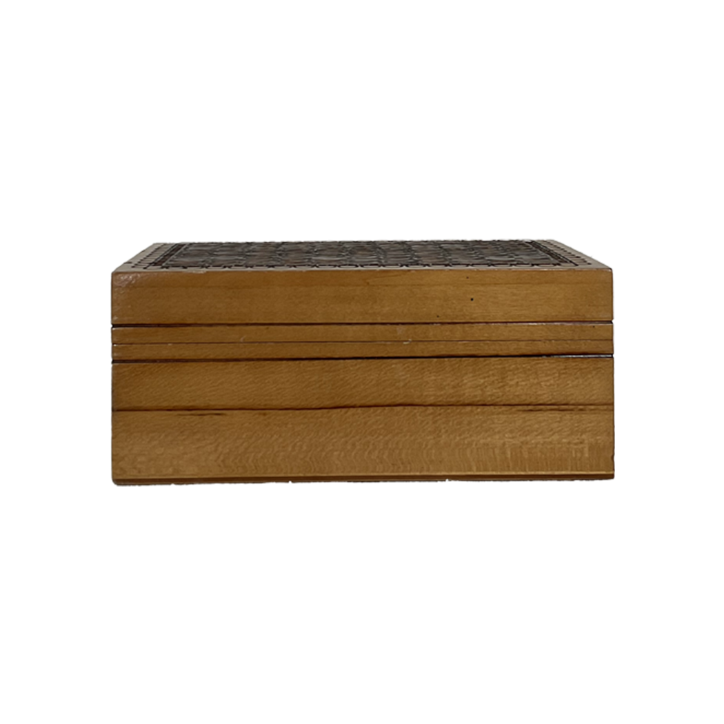 Vintage Carved Wood Box - Source by Studio Skara