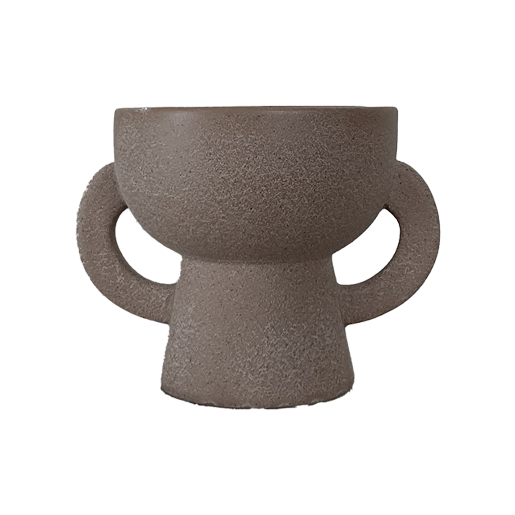 Textured Vase with Handles - Source by Studio Skara