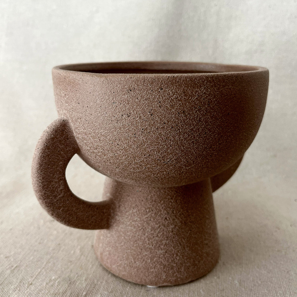 Textured Vase with Handles - Source by Studio Skara, view 2