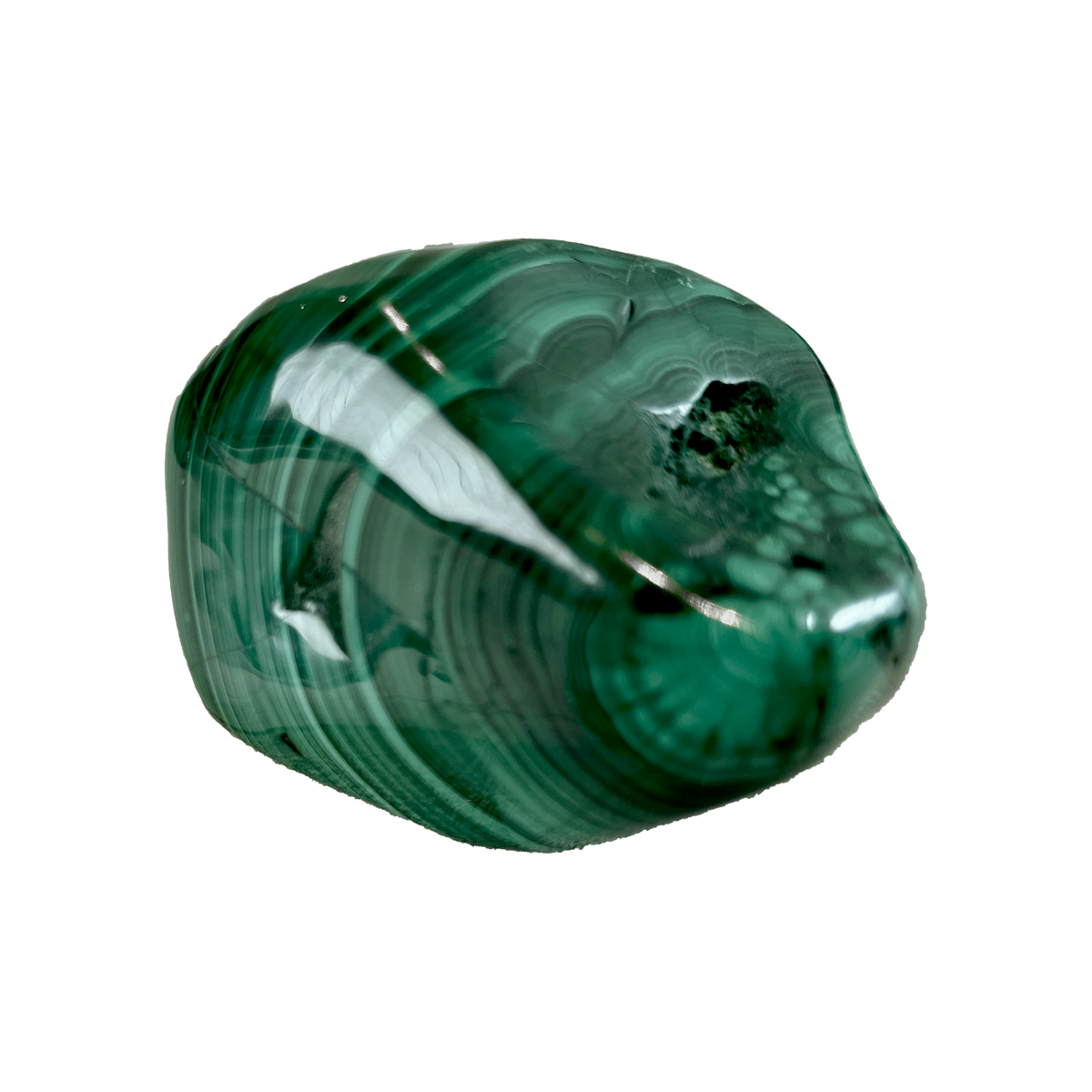 Malachite Freeform Stone - Source by Studio Skara, view 2