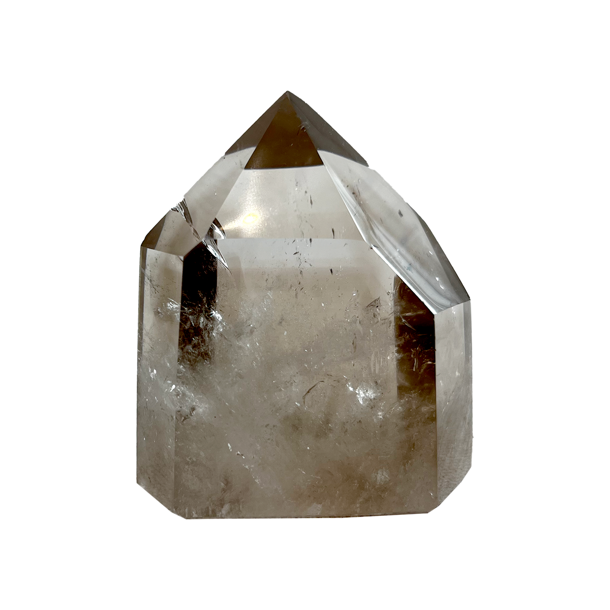Smoky Quartz Isis Face Crystal - Source by Studio Skara, view 2