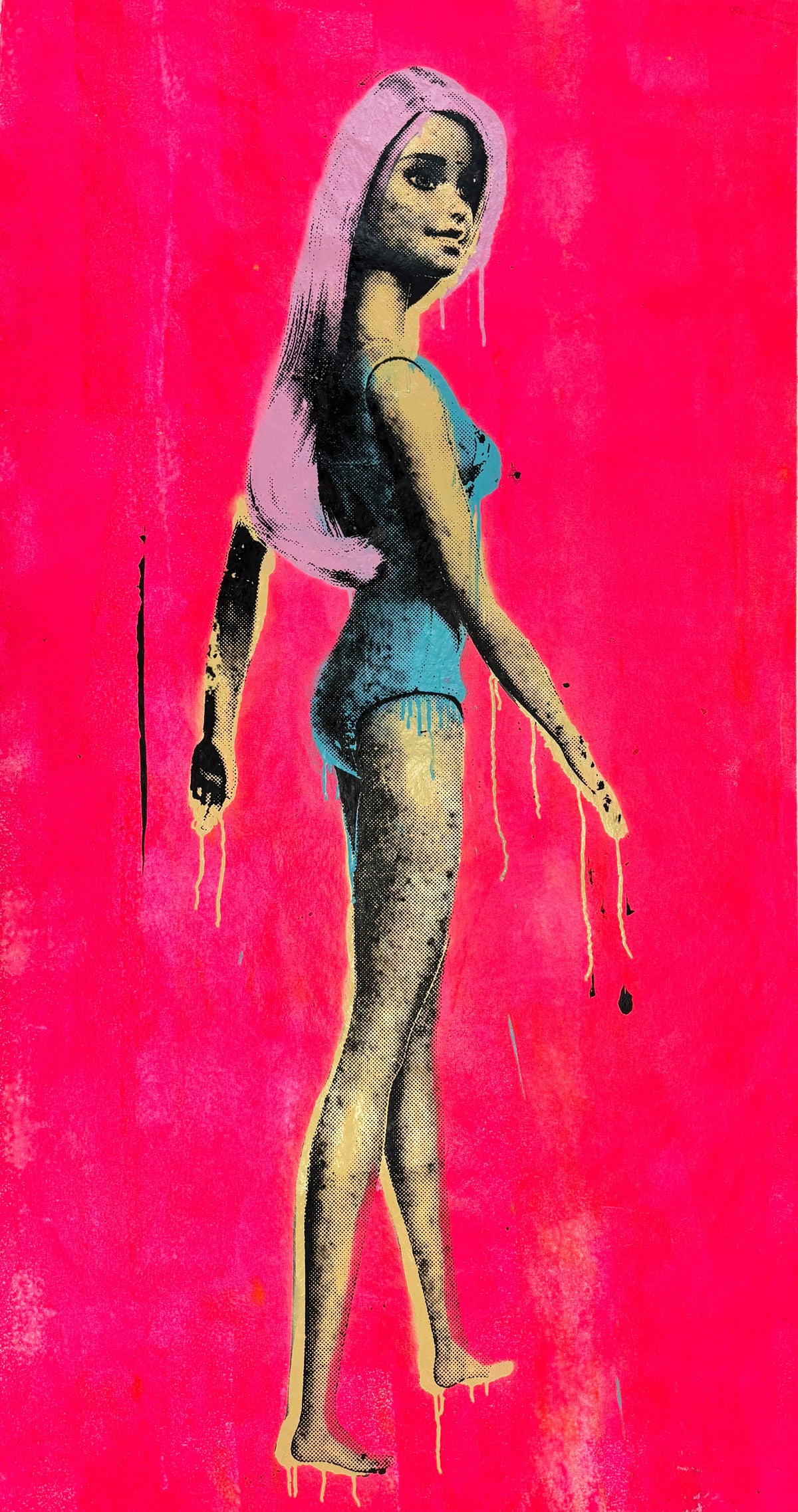 Barbie on Pink - Denis OUCH