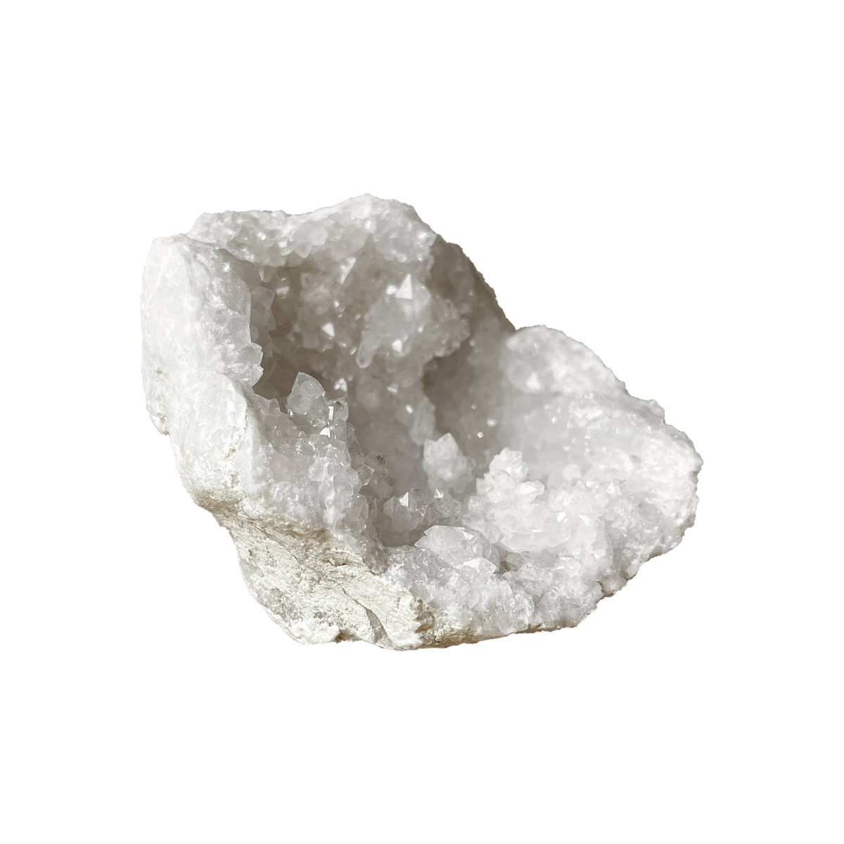 Clear Quartz Geode Halves - Source by Studio Skara, view 2