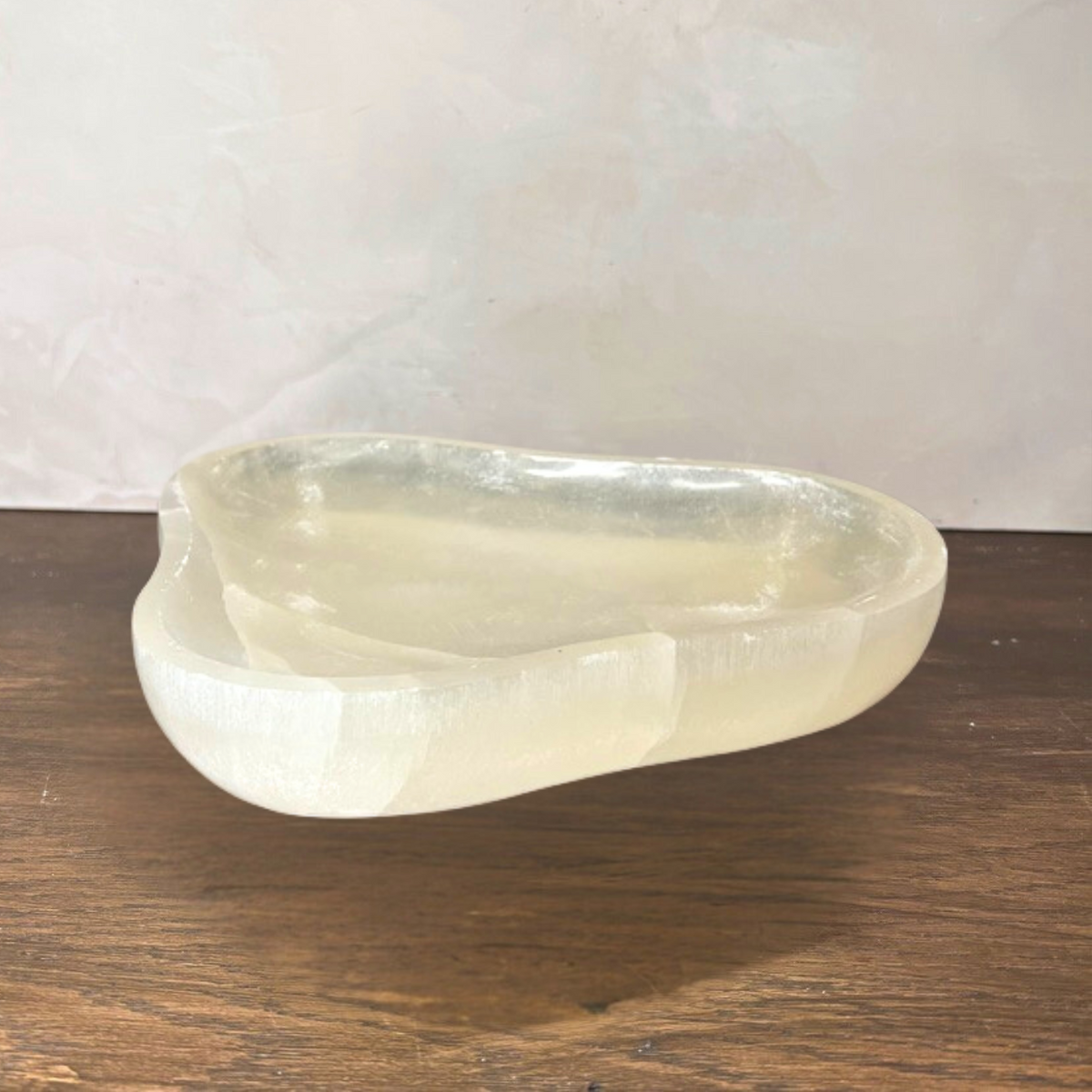Irregular Selenite Bowl - Source by Studio Skara, view 3