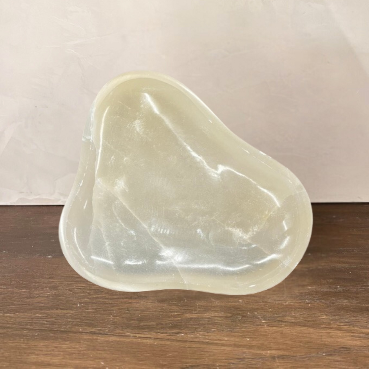 Irregular Selenite Bowl - Source by Studio Skara, view 2