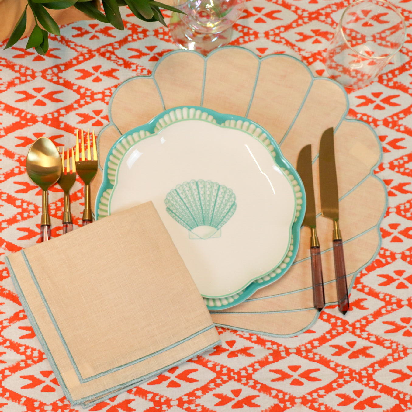 100% Organic Cotton - Isabella Cove Tablecloth