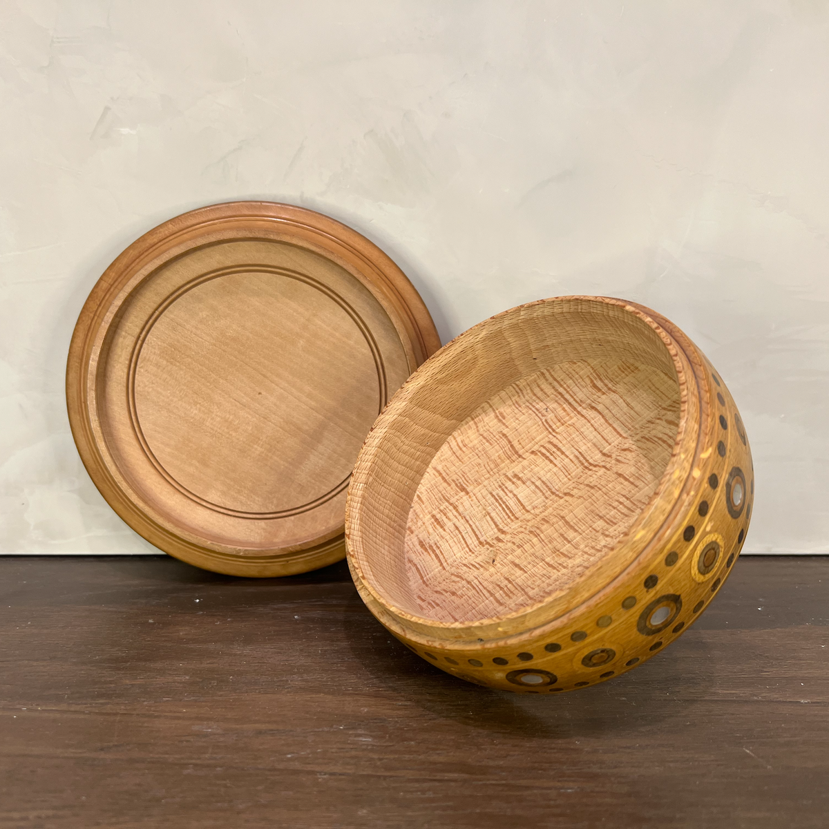 Kalyna Vintage Round Carved Keepsake Box - Source by Studio Skara, view 5