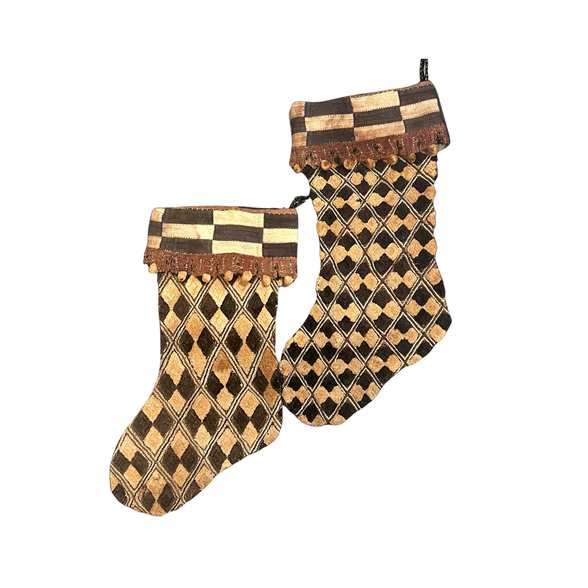 Vintage Kuba Cloth Stockings - Source by Studio Skara