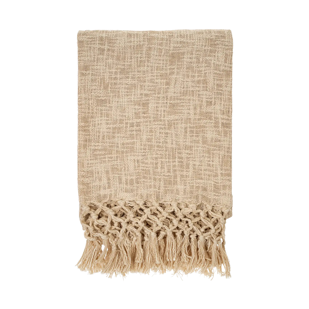 Leela Braided Tassel Throw Blanket - Source by Studio Skara