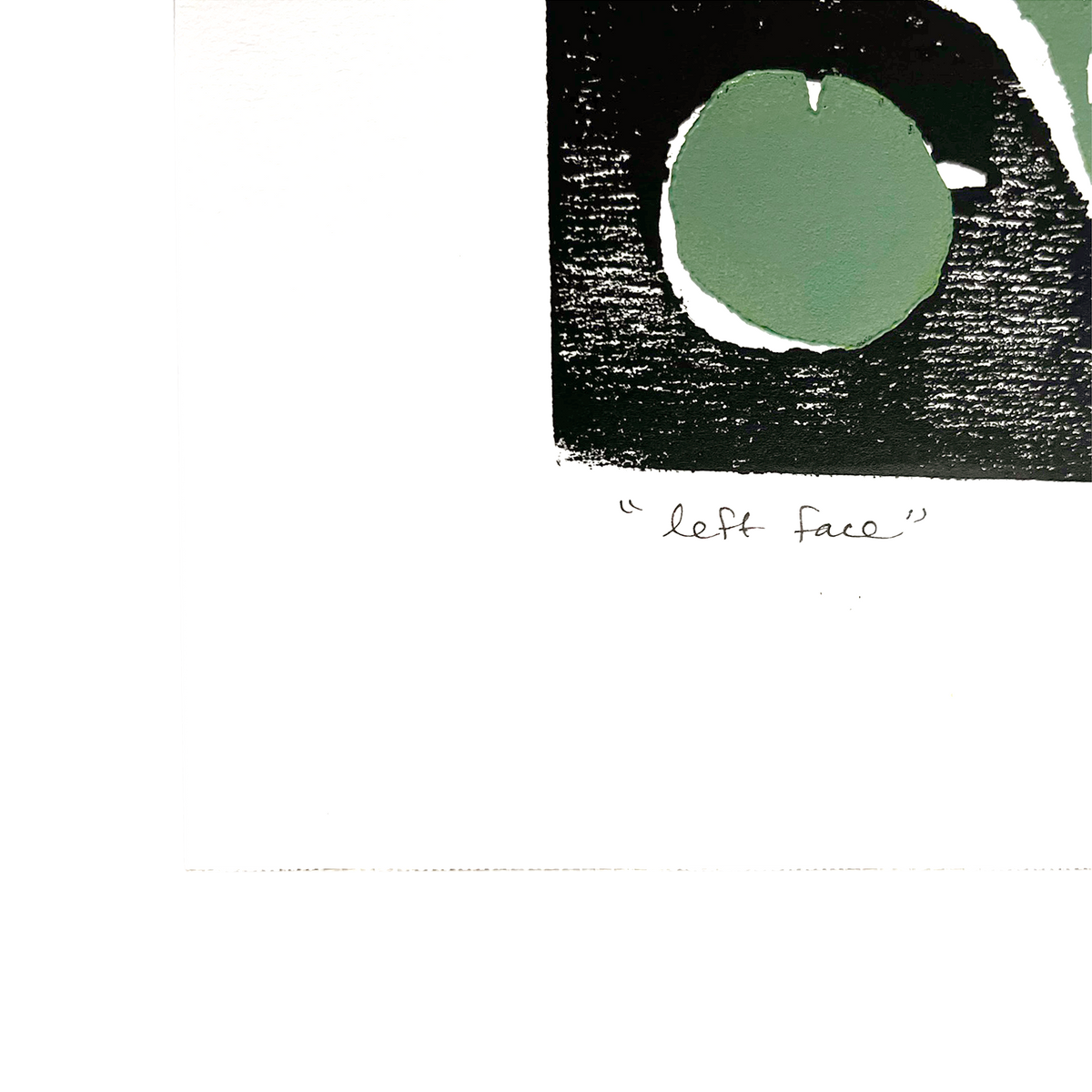 Left Face Block Print - Source by Studio Skara, view 2