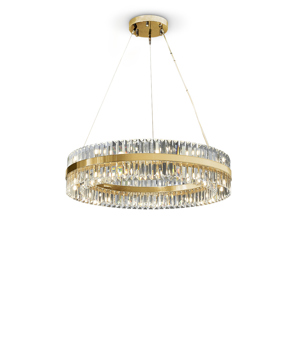 Liberty Slim Suspension Light — Diam. 80 by Luxxu – view 2